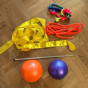 Rhythmic gymnastics items